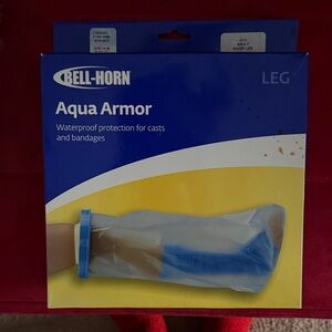 Aqua Armor Waterproof Leg Cast Protector - Blue